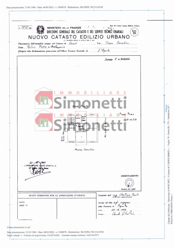 Appartamento Carsoli plaza CORRADINO 1